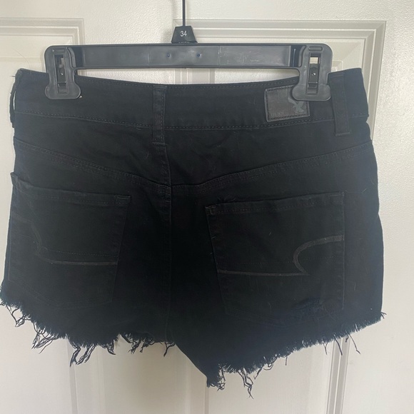 American Eagle black Jean shorts - Picture 2 of 3